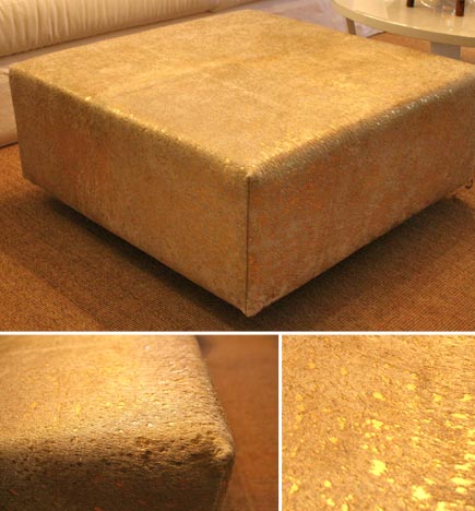 Gold Ottoman